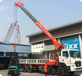 Dịch vụ Cho thuê xe cẩu hàng tại Bình Dương